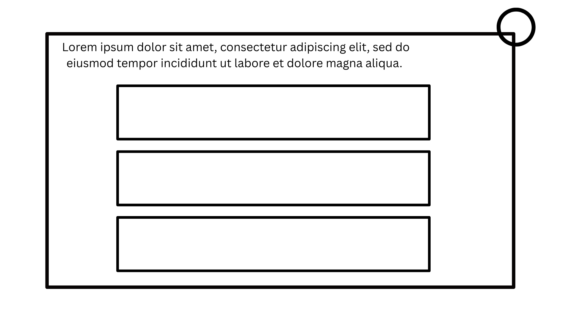 Wireframe 2 — dialogue screen